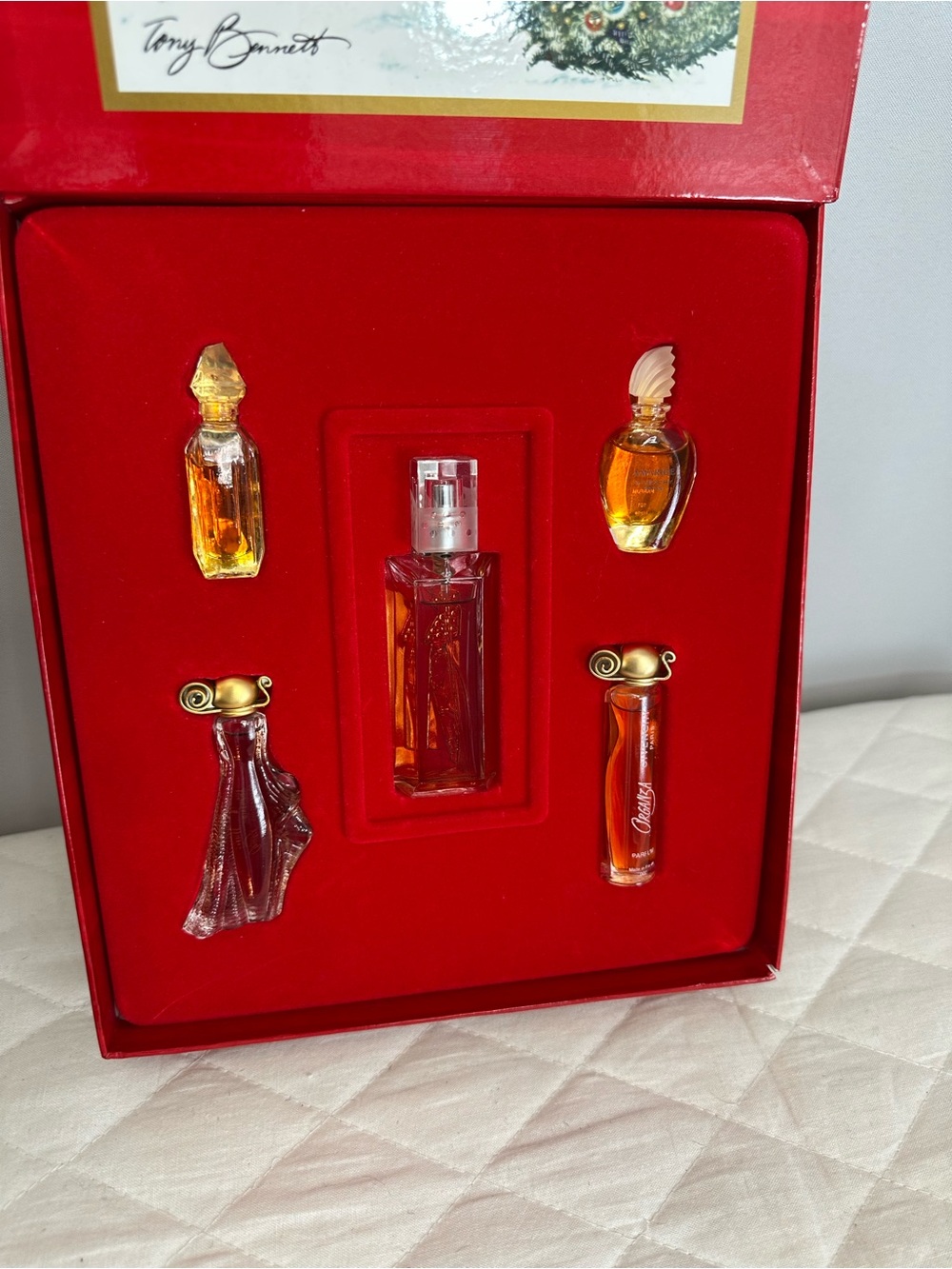 Givenchy Miniature Perfume 5Set Collection Fragrances Christmas Tony Bennett New